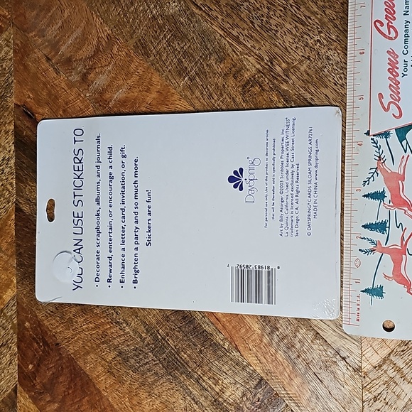 Vintage Wee Witness baby stickers sealed - Picture 6 of 6